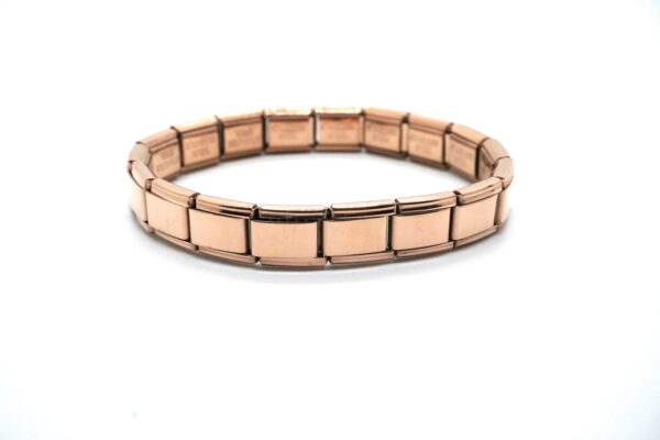 ITALIAN CHARM BRACELET(PINK GOLD)