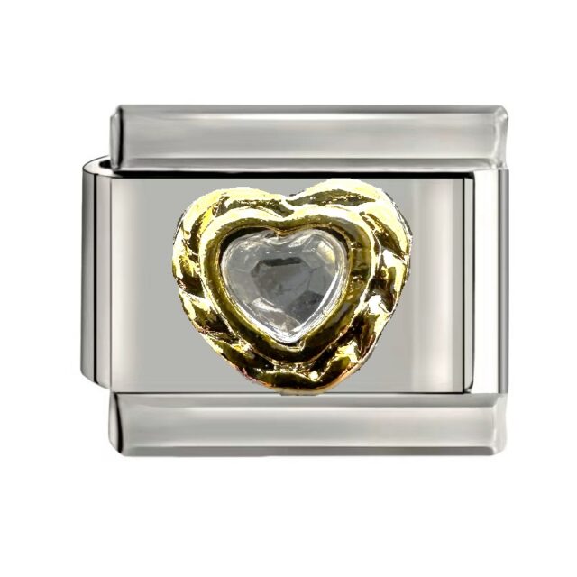 HEART STONE (GOLD)