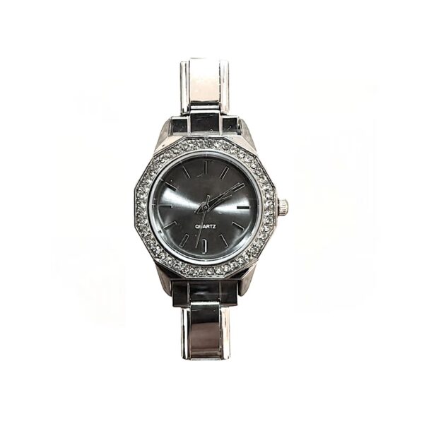 ITALIAN CHARM WATCH #17 (BLACK)