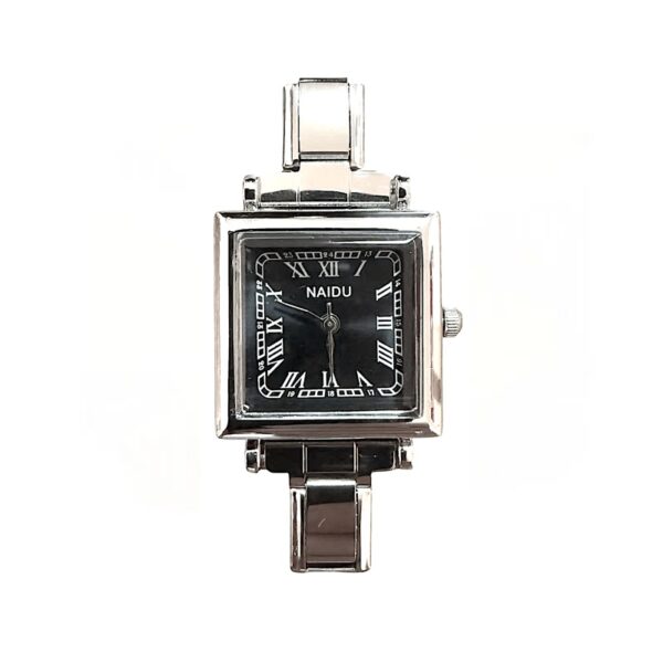 ITALIAN CHARM WATCH #19 (BLACK)