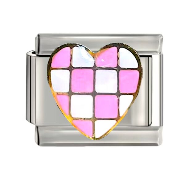 HEART (CHECKER PINK)