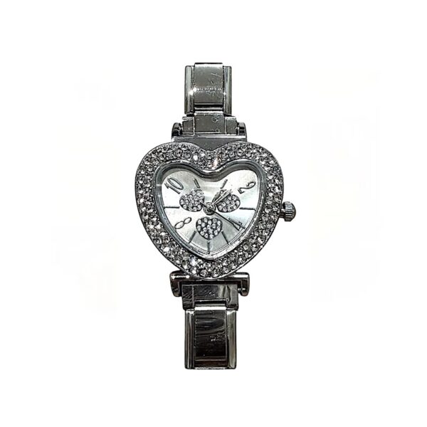 ITALIAN CHARM WATCH #17 (SILVER)